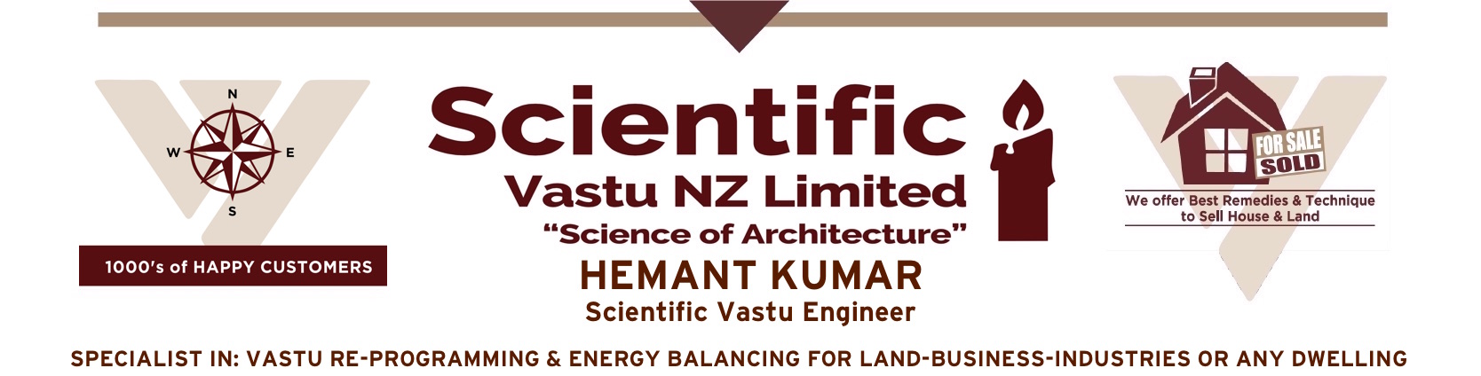 “Scientific Vastu” “Science of Architecture” Science & Space = Harmony